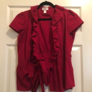 Nice quality wrap around shirt